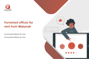 Furnished offices for rent from Makanak